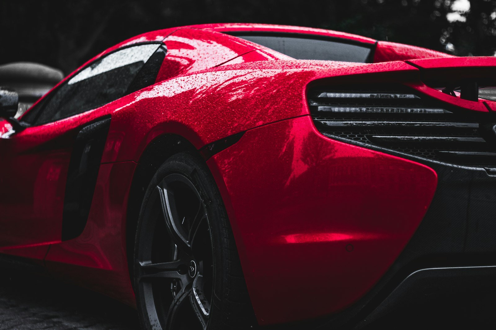 Detailed sports car